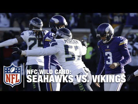 Not Even Close! Blair Walsh Misses Game-Winning FG! | Seahawks vs. Vikings | NFL