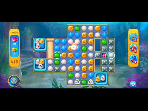 Fishdom Easy Level 10928 (with ingame lightning and bomb boosters) @choraelmin