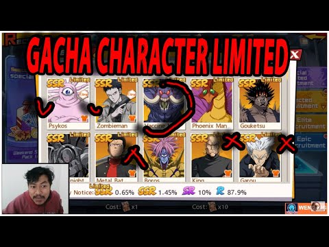 🔥🔥GACHA TICKET SUPERB & ELITE TICKET UNTUK SSR LIMITED!! - ONE PUNCH MAN The Strongest