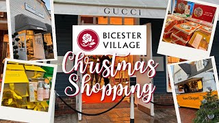 Bicester Village Shopping Vlog | Come Luxury Christmas Shopping With Me | Sale Up to 70% Discount