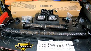 AUXBEAM LED Light Bar Review 5D PRO SERIES 22 and 5