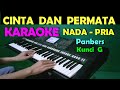 CINTA DAN PERMATA Panbers KARAOKE Nada Pria HD