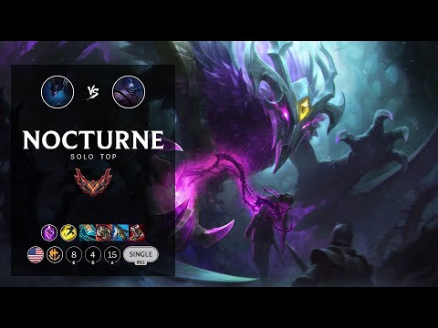 Nocturne Top vs Jax - NA Grandmaster Patch 12.14