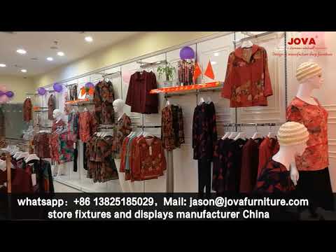 Garment display stand and wall display racks