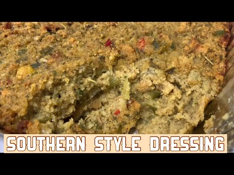Southern Style Cornbread Stuffing Recipe| Dressing | Holiday Recipe