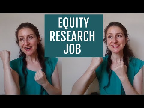 Equity Research Interview Prep Video - use this to practice for your equity research interview!