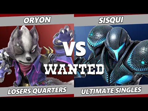 WANTED S4 C4 Losers Quarters - Oryon (Wolf) Vs. sisqui (Dark Samus) SSBU Ultimate Tournament