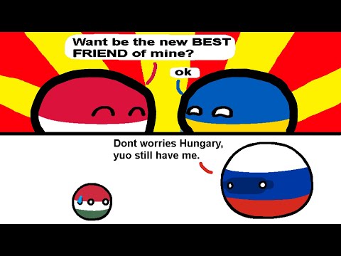 Friendships Explained by Countryballs