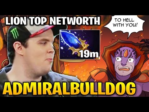 Admiralbulldog Lion TOP NETWORTH with Aghanim's Scepter