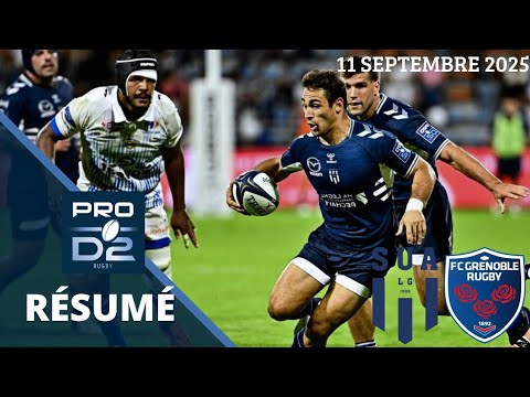 J3 Pro D2 : le résumé d’Agen vs Grenoble - Saison 2025/26