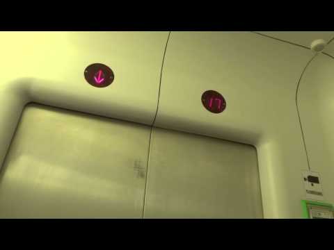 Very Nice 10x High-rise Old 1973 M.A.N. (mb OTIS late 1990s) Tr. Els@Herlev Hospital, Cph, DK