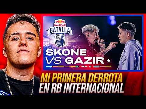 GAZIR reacciona a su BATALLA vs SKONE en RED BULL INTERNACIONAL 🐓
