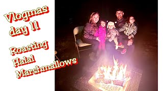 Roasting Halal Marshmallows! Vlogmas day 11