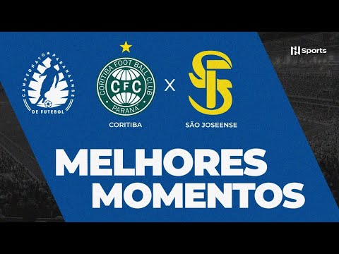 Gols e lances de Coritiba x São Joseense