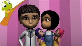 Miss Polly had a Dolly 3D Nursery Rhyme