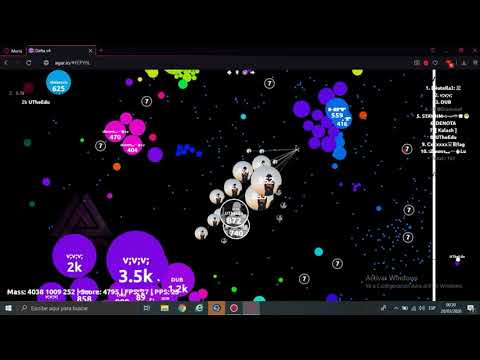 Agar.io - (Duo takeover #05) -W/TheEdu🔵