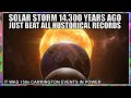 Most Powerful Solar Storm Ever Happened 14,300 Years Ago