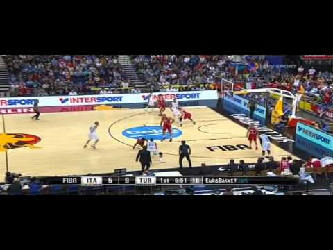 2015 Eurobasket Italy vs Turkey Preliminary Round