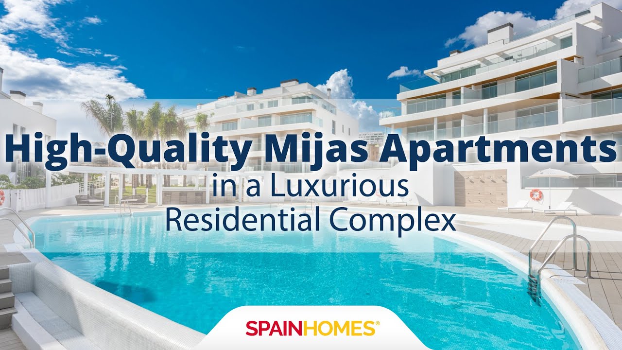 Mijas Costa'da Site İçinde Yenilikçi Tasarımlı Lüks Daireler