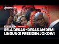 Momen Paspampres Kenya Rela Terjepit Dan Terhimpit Demi Lindungi Presiden Jokowi