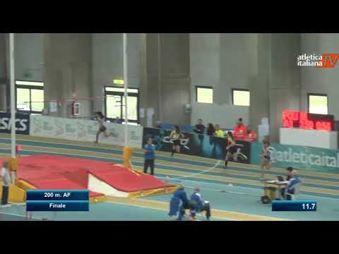 200m Allieve   Finale A   Campionati Italiani Allievi 2019