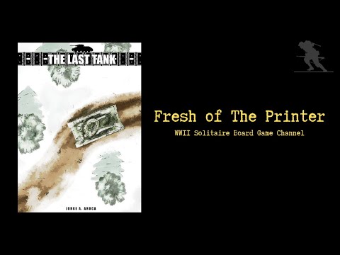 The Last Tank R&W Version - Fresh Off The Printer