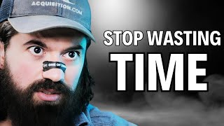 Alex Hormozi: How to Stop Wasting Your TIME in 2 Minutes!!!