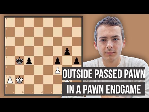 Outside Passed Pawn in A Pawn Endgame | GM Alex Ipatov