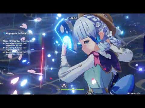 Abyss 3.4 12-1-2 Ayaka/Shenhe 33s