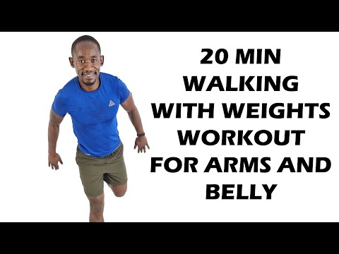20 Minute Easy Walk at Home Exercise for Weight Loss 200 Calories