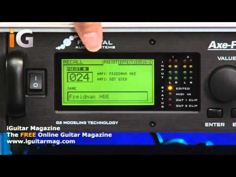 Fractal Audio AXE FX II  Review With Tom Quayle - iGuitar Magzine Issue 10