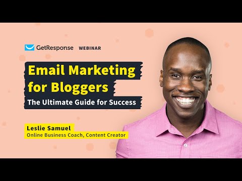 Webinar with Leslie Samuel - Email Marketing for Bloggers - YouTube