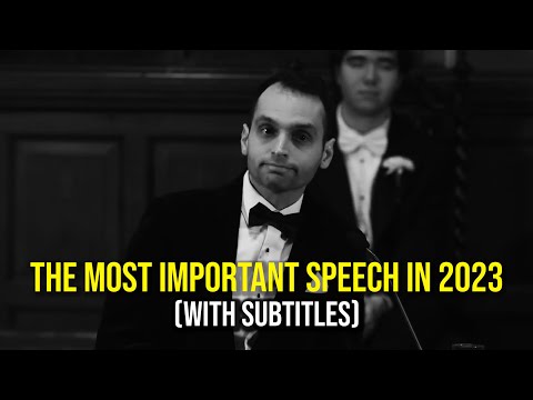 THE SPEECH THAT EVERYONE IS TALKING ABOUT (with subtitles)