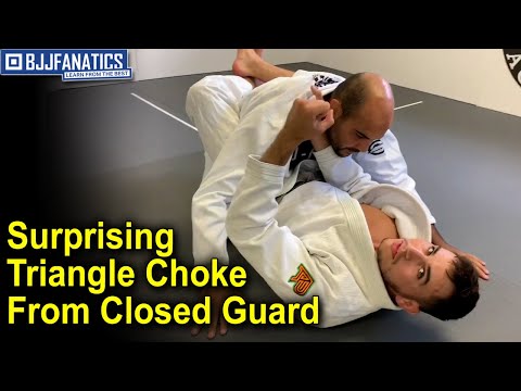 Surprising BJJ Triangle Choke From Closed Guard by Giancarlo Bodoni