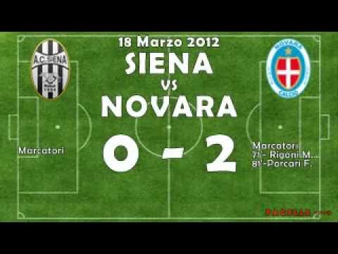 SIENA-NOVARA 0-2 SERIE A TIM  18 03 2012 (CALCIO MANIA  SHOW)