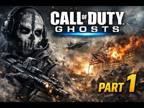 CALL OF DUTY GHOSTS Gameplay Walkthrough Part 1 – The Beginning 🔥