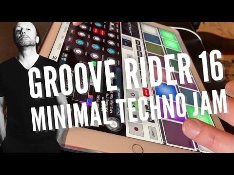 Minimal Techno jam using Grooverider GR16