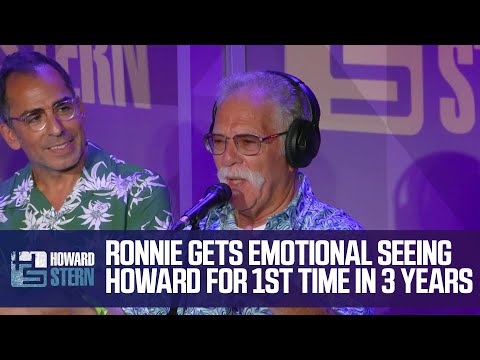 Ronnie the Limo Driver Gets Emotional Seeing Howard for 1st Time in 3 Years