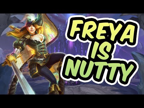 FREYA: CRAZY DPS FROM ABOVE | RANKED SMITE CONQUEST
