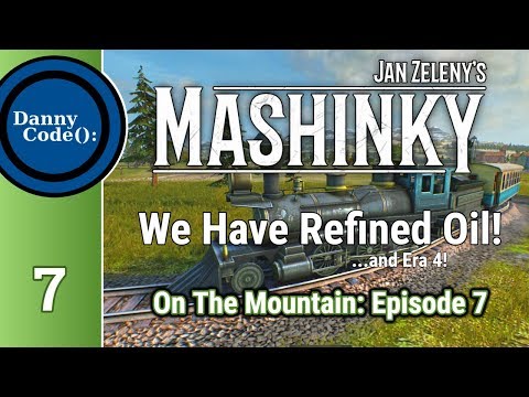 Mashinky: The Mountain Ep 7 - We Have Refined Oil! [Gameplay - Signal Tutorial - Let's Play]