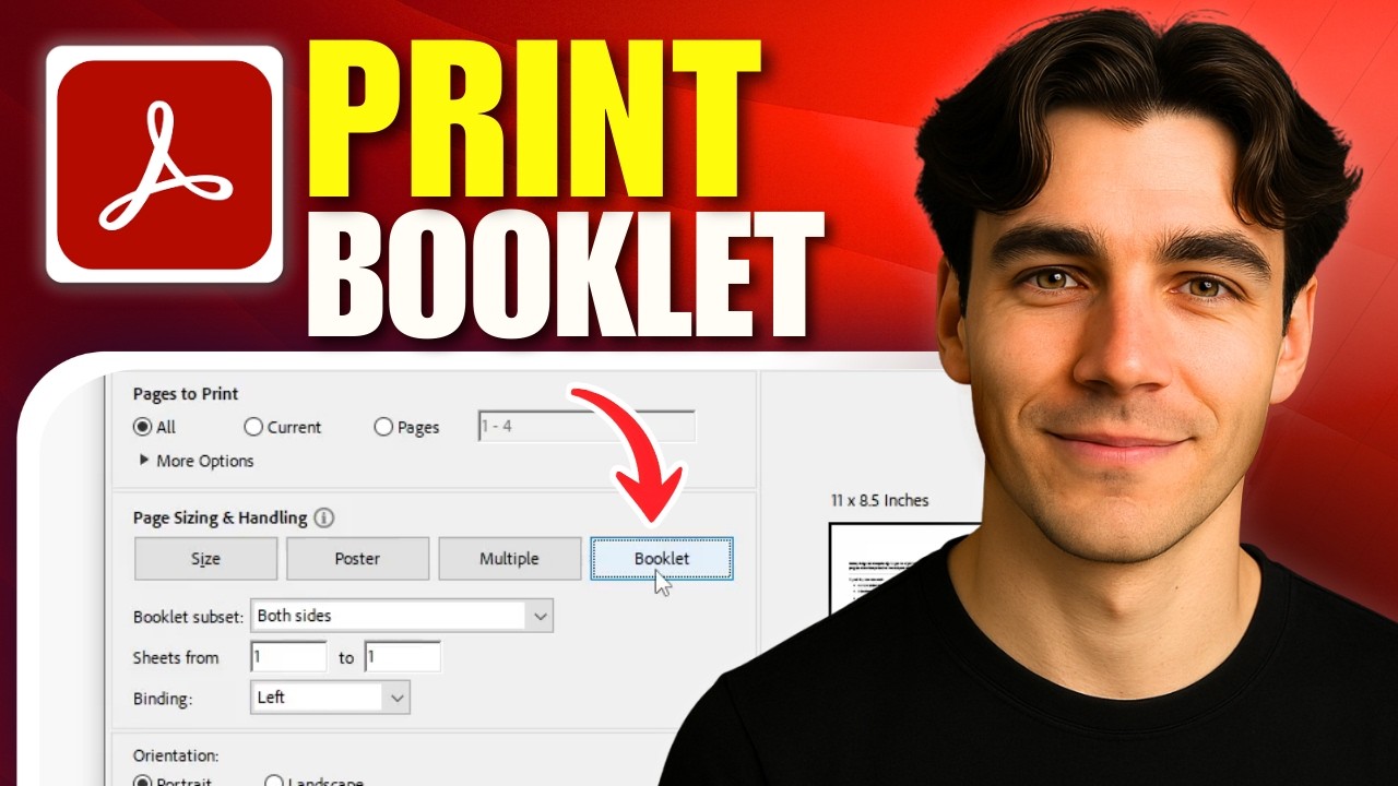 How To Print A Booklet In PDF Format Using Adobe Acrobat Pro (Tutorial 2026)