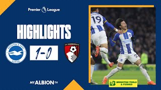 PL Highlights: Albion 1 Bournemouth 0