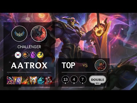 Aatrox Top vs Graves - KR Challenger Patch 12.3