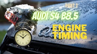 Audi S4 B8.5 3.0T Engine Upper Chain Tensioners Replacement and Timing. CGXC & CCBA engines.