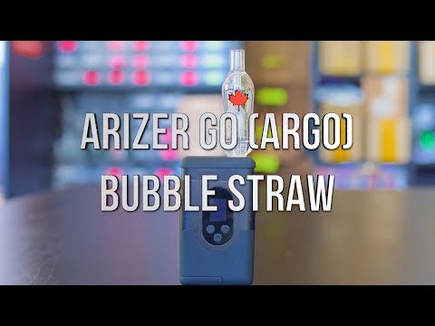Arizer Go (ArGo) Bubble Straw - Product Demo | GWNVC's Vaporizer Reviews