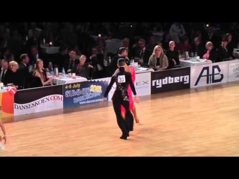 David Odstrcil - Tara Bohak | SF Cha Cha Cha | Copenhagen Open 2016
