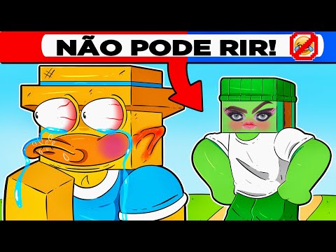 TENTE NÃO RIR IMPOSSÍVEL no Minecraft 🤣