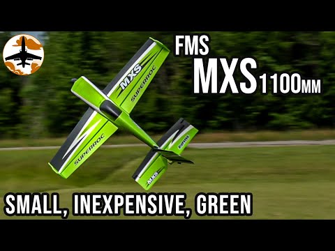Why This Affordable RC Plane Is The BEST 3D Trainer - FMS MXS 1100mm