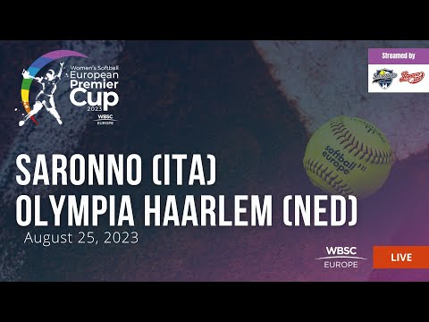 33 Women's Softball European Premier Cup: Saronno (ITA) VS Olympia Haarlem (NED)