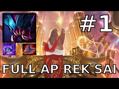 Liên Minh Huyền Thoại: Rek’Sai trùm bắn tỉa trong U.R.F :))